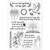 PVC Plastic Stamps for DIY Scrapbooking Photo Album Decorative Cards Making Stamp Sheets Chinese Character 16x11x0.3cm