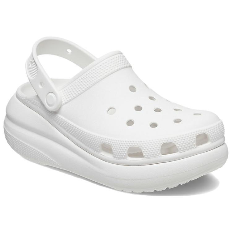 Crocs Кроксы Crush Clog EVA Clog 5.2см Унисекс Белый 207521-100