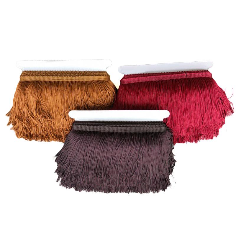 10 ярдов 9 см латинская бахрома кисточка цепочка кисточка бахрома отделка макраме самба танцевальный костюм платье занавеска своими руками кружевная окантовка