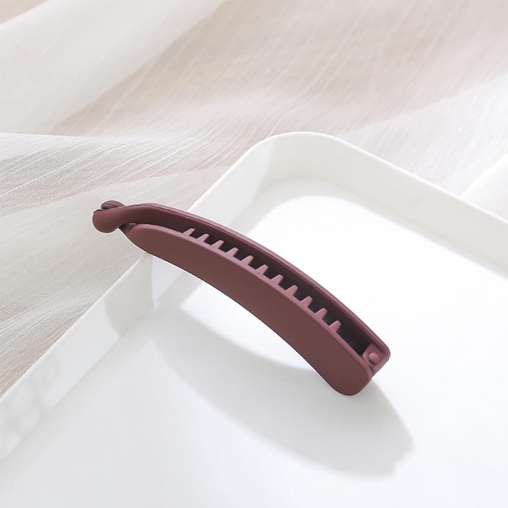 Заколки Аксессуары для волос Однотонные Женские Зажимы для волос Заколки-крабы Держатель для хвостика Зажим-банан