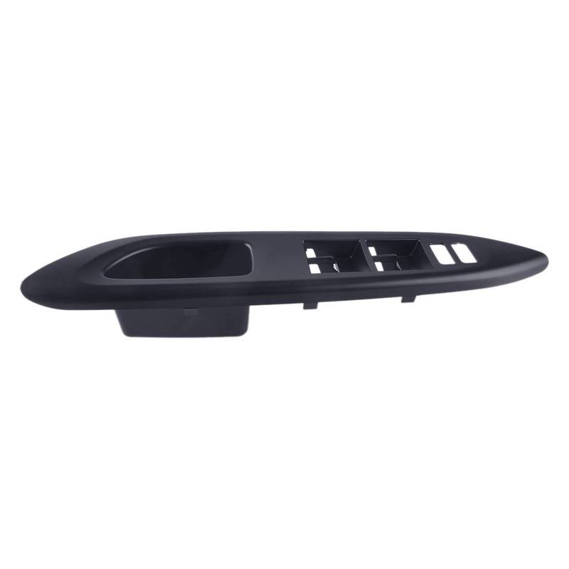 7423252330 Car Front Left Master Power Window Switch Panel Bezel Trim Fit for Toyota Yaris 2007-2010 LHD Black Plastic