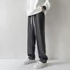 Деловая мужская одежда Y2K, черные, белые, прямые брюки с высокой талией, спортивные штаны, повседневные мешковатые модные костюмы на шнурке, брюки Harajuku, роскошные для женщин