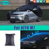 Для AITO M7 Черный Автомобильные чехлы Уличные Водонепроницаемые Пылезащитные Защита от Солнца, Дождя, Снега Толстая Оксфордская Ткань Полный Внешний Чехол