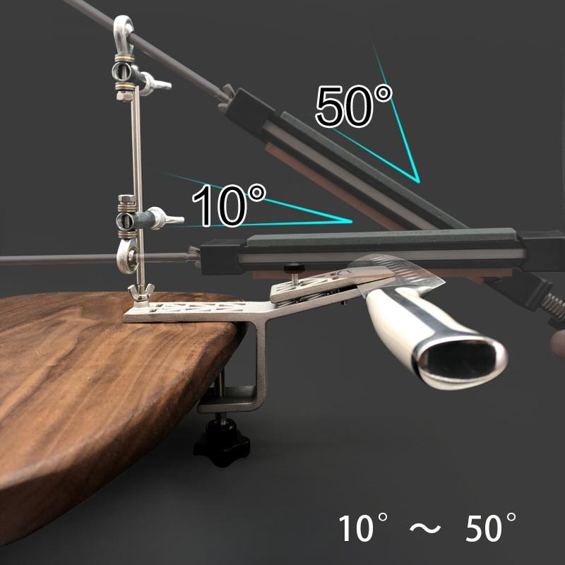 Fixed Angle Sharpener New 360 Rotary Knife Sharpener Knife Sharpener Professional Diamond Sharpening Stone Polish Paste