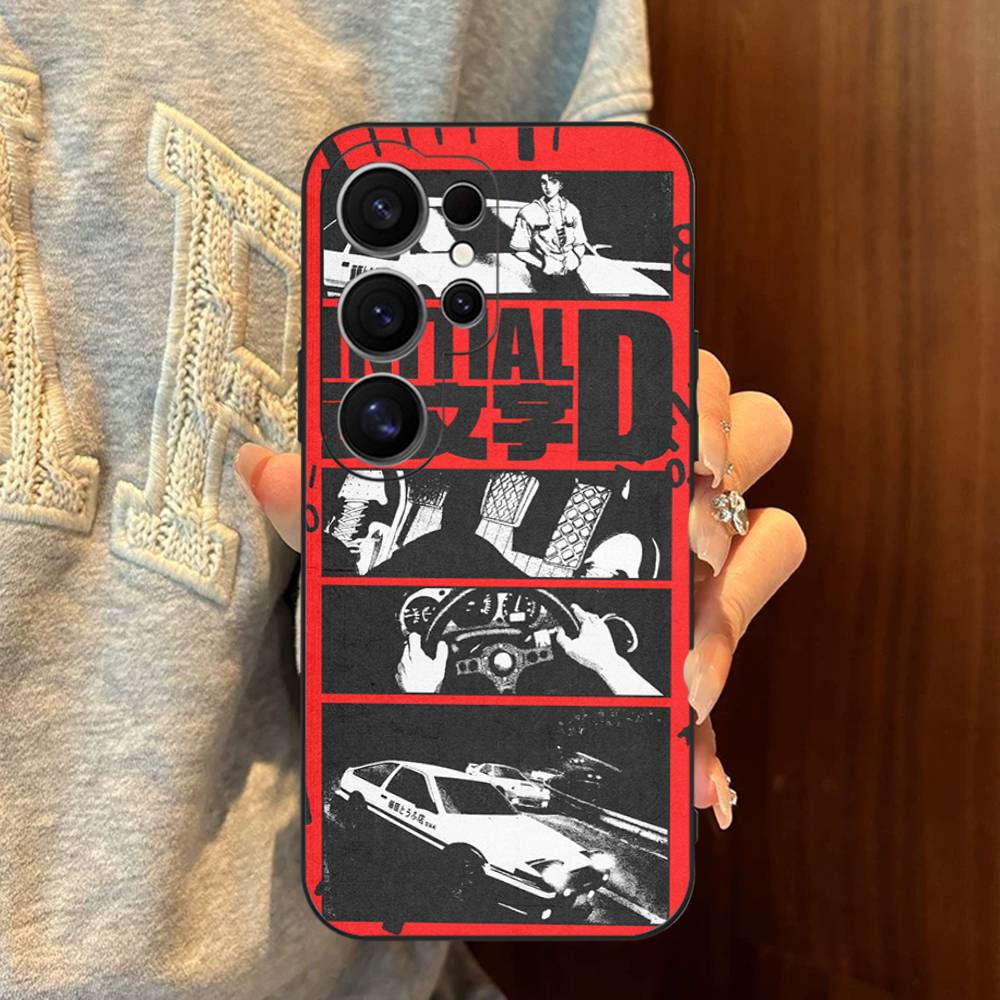 Аниме про гонки Initial D Чехол для телефона для Samsung S 24 Fe 25 Ultra Plus 20 Lite 21 30 22 23 24 22 Ultra 5G Fundas