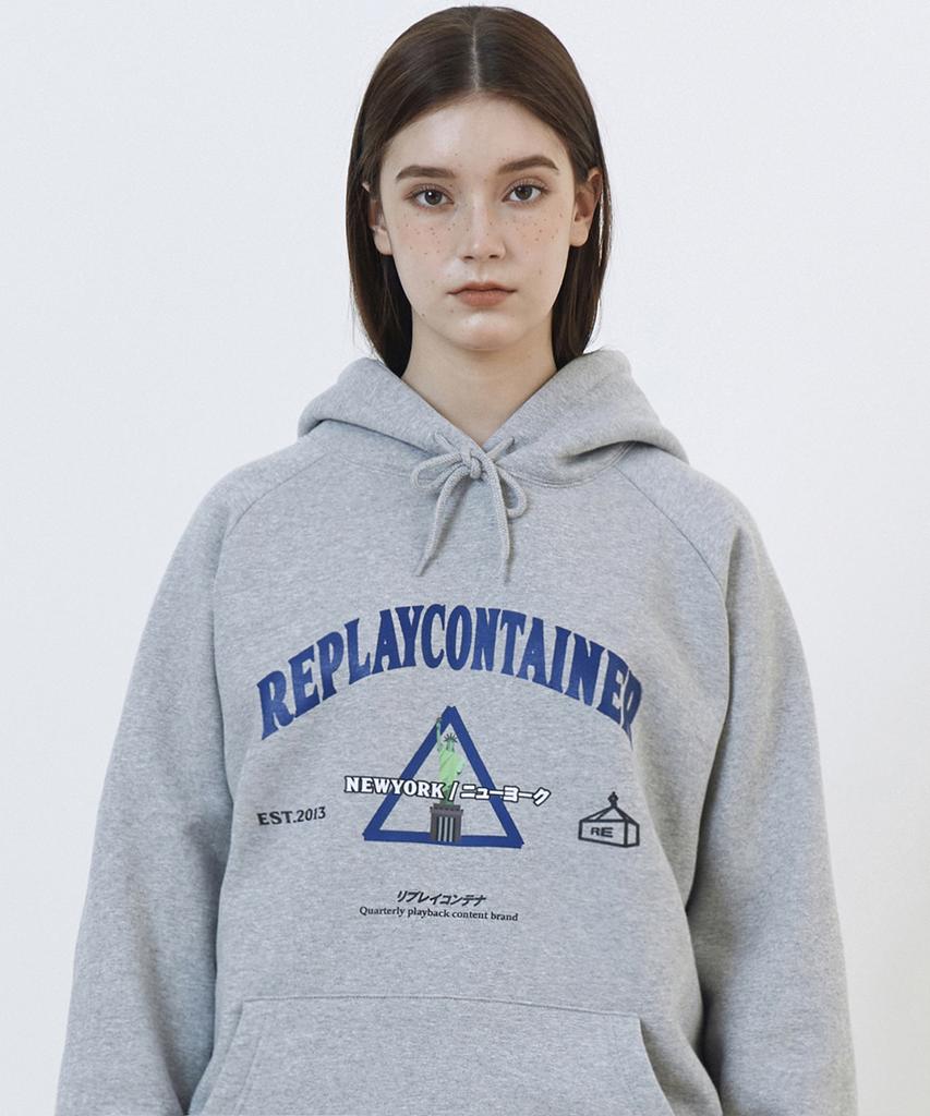 Rc® Городская толстовка Нью-Йорк (Серый)