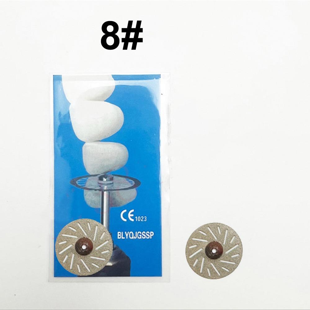 1 шт. Ультратонкий стоматологический алмазный диск, диски, зернистость, отрезной диск, инструмент для полировки и контурирования