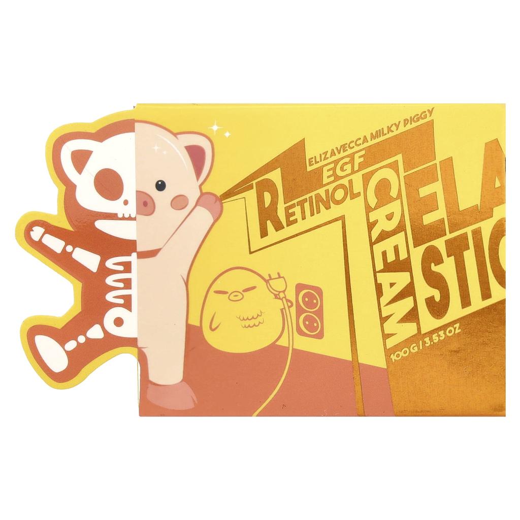 Milky Piggy Egf Elastic Retinol Cream, 3.53 Oz (100 G)