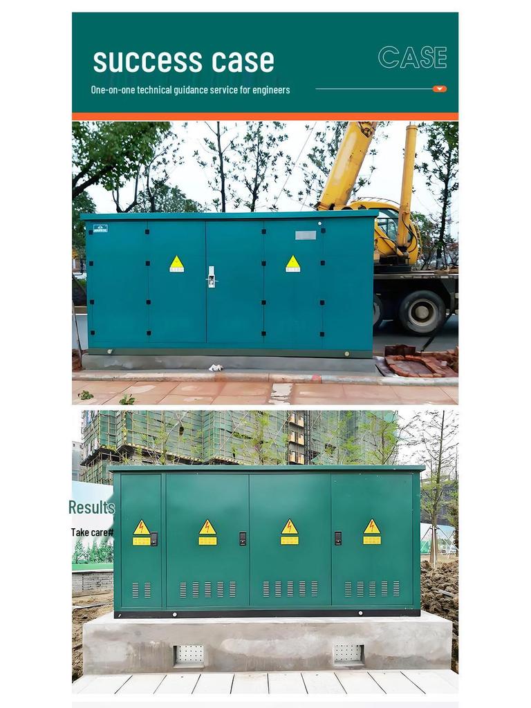 Outdoor Gas-Insulated Ring Network Switching Station and Cabinet