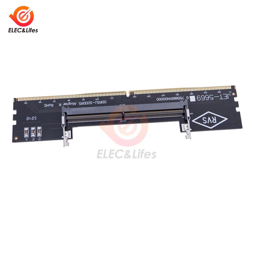 DDR1 DDR1 Memory Adapter Card SO-DIMM to DIMM Converter Plug and Play High Frequency Impedance Stable Performance DDR1