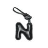 26 Initials English Letter Bag Pendant Genuine Sheepskin Car Pendant Keyring Pendant  Ladies