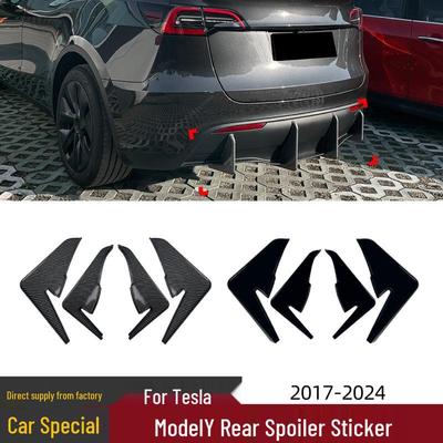 Декоративная накладка заднего бампера для Tesla Model Y (2017-2024)
