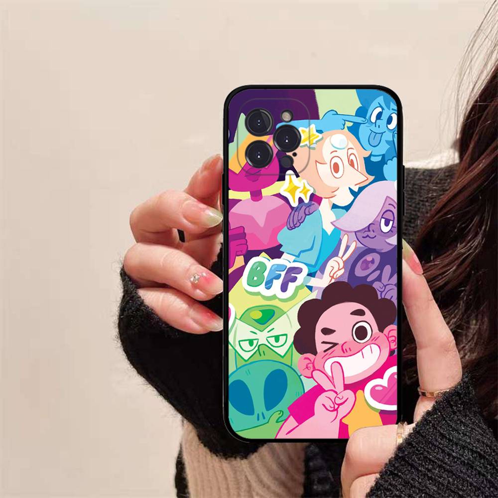 Классическая анимация S-Стивен U-Вселенная Чехол для телефона Для IPhone 16 15 14 13 12 Mini 11 Pro XS Max X XR SE 6 7 8 Plus Мягкий