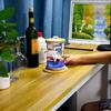 Desktop Eco-bottle Creative Office Micro-viewing Rotating Bedroom Fish Tank Fighting Mini Small Fish Tank Aquarium Decoration