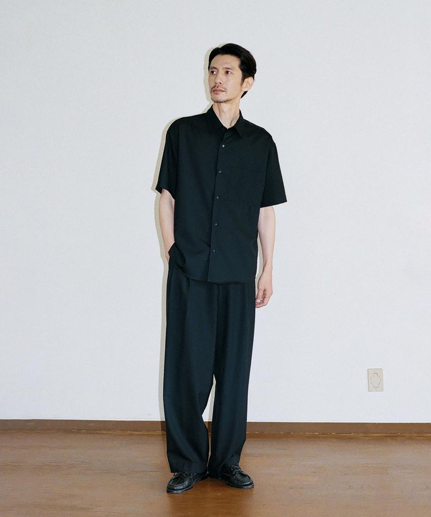 BLANKROOM Mati Wool Slacks_Black