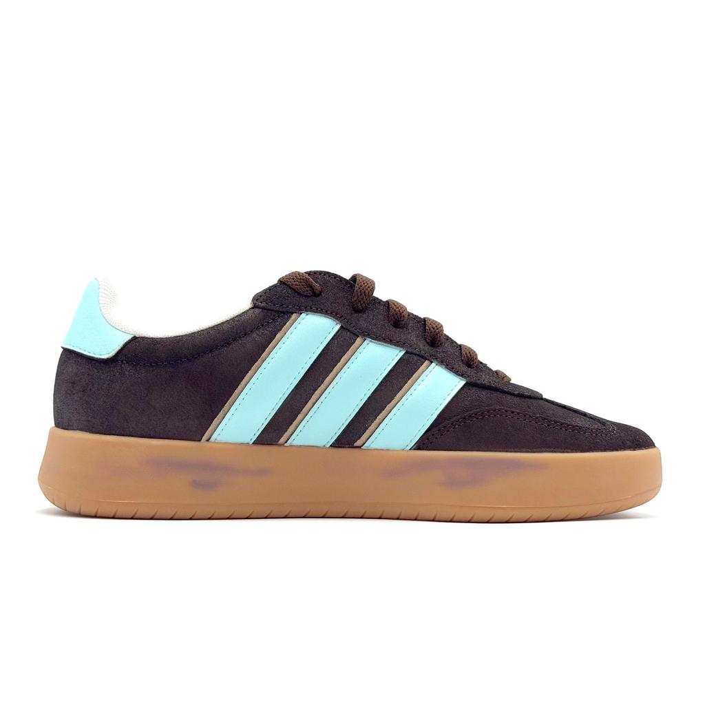 adidas BARREDA REGO Хот-дог, Сине-коричневые с следами потертостей, Низкие, Устойчивые к истиранию, Скейтбордические кроссовки, Унисекс, Коричнево-синие JQ4238(Команда1189-)