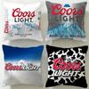 Классический бренд напитков Coors Наволочка мягкая и легко стирающаяся – Универсальная для дивана, кровати, путешествий и офиса