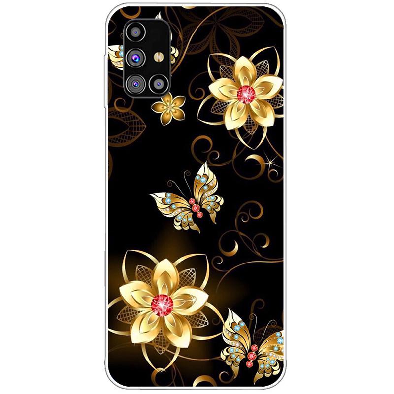 Для Samsung Galaxy A31 A51 A71 чехол силиконовый чехол для телефона чехлы для Samsung A315 A515 A715 мягкие чехлы мультяшный бампер чехол