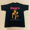 Футболка унисекс The Doors Band Черный цвет Полный размер до 4XL Унисекс Футболка NI435