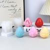 Relief Easter Egg Candle Silicone Molds Rose Flower Rabbit Head Resin Moulds Animal Bunny Gypsum Making Tools Lily Festival Gifts