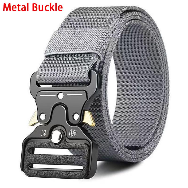 Tactical Belt Men'S Multi-Functional Outdoor Training Belt Men And Women'S General-Purpose Sports Hunting Durable Belt