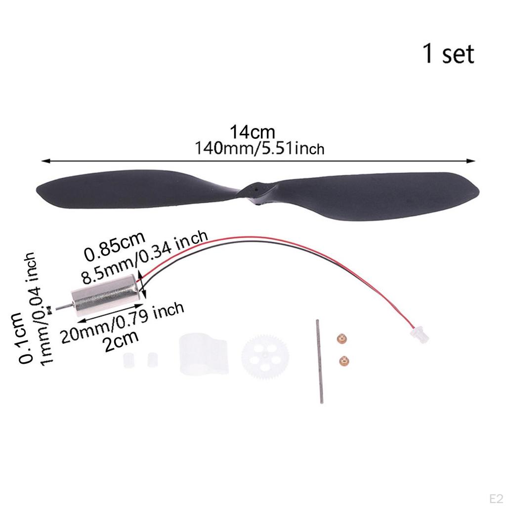 Комплект пропеллеров для двигателей без сердечника, аксессуар для дистанционного управления, быстросъемная высокая скорость для радиоуправляемых моделей
