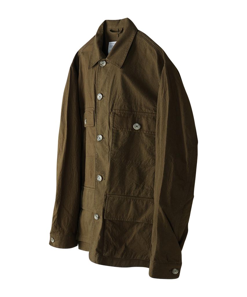 Youneedgarments Crease Jungle Jacket (Olive)