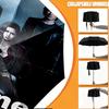 Custom Name Personalized The Vampire Diaries Print Umbrella, Auto Open Close, 8‑Rib Sturdy Frame, Commute Camping Hiking Use, Birthday Gift