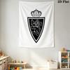 Real Zaragoza Wall Tapestry Aesthetic Wall Hanging Printed Fabric Blanket Decorative Tapestries for Bedroom Living Room Home Decor