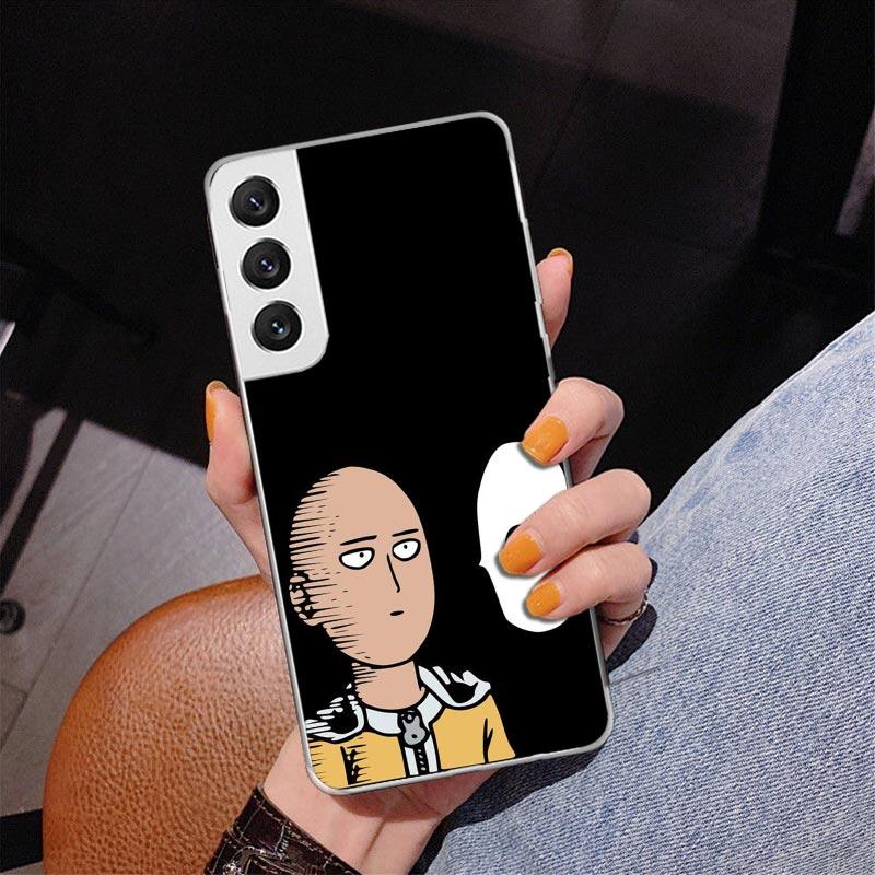 Чехол для телефона с аниме One-Punch Man для Samsung Galaxy S24 S25 Edge S26 Ultra S23 S22 S21 Plus S20 FE + Персонализированный чехол с принтом Gala