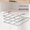 Qiwei 304 Stainless Steel Chopping Board & Pot Lid Storage Rack