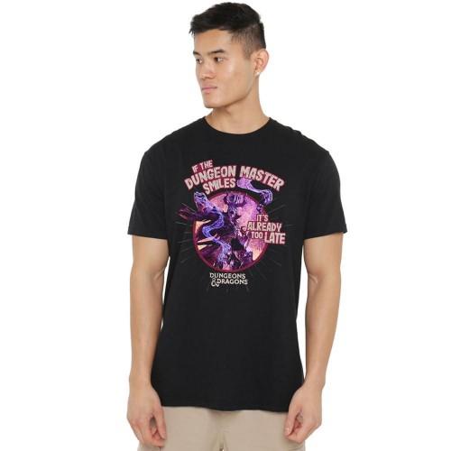 Dungeons & Dragons Mens Rolled A One Smile T-Shirt