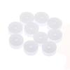 10Pc 2*9.3Mm Plastic Pulley Wheel Micro Mini Gear Motor Wheels Diy Model Toy