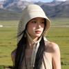 Breathable Weaving Fisherman Hat Foldable Beach Hat Korean Bucket Hat  Women