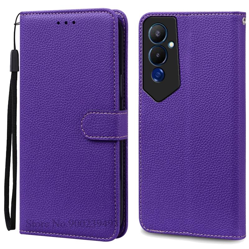 Чехол Pova 4/Pova 4 Pro для Tecno Pova 4, чехол-кошелек, кожаный откидной чехол для Tecno Pova 4 Pro, чехол для телефона, чехол Fundas