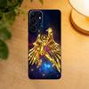 Чехол для телефона S-Saint Anime S-SeiyaS для Samsung S25,24,21,22,23,30,Ultra,20,Plus,Fe,Lite,Note Мягкий черный чехол