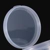 Round Hardware Case Jewelry Organizer Case Small Storage Box Pill Chip Box Beads Container