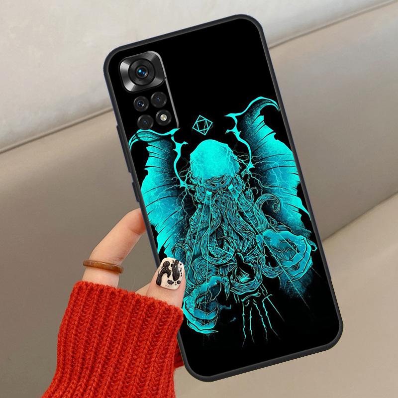 Чехол в стиле Мифов Ктулху для Xiaomi Redmi Note 13 12 11 10 14 15 Pro Plus Чехол для Redmi 15C 14C 10C 12C 13C 15