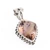 Natural Ametrine Gemstone 925 Solid Sterling Silver Jewelry Pendant 0.9'' B0o07