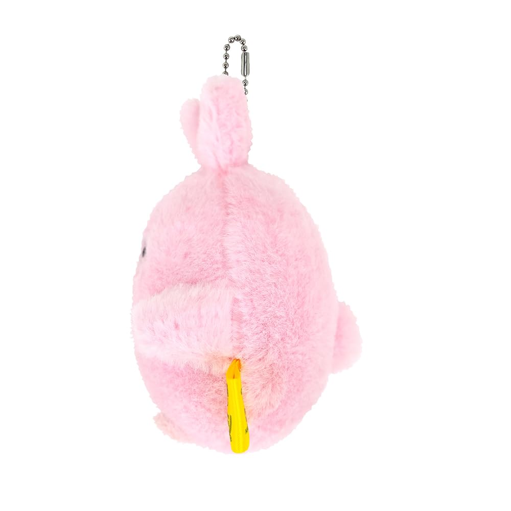 SunLemon Кролик Покко и Яблоко Брелок Кролик PK 9,5 x 6,5 x 11 см Плюшевая Игрушка Животное Кролик Животное Яблочный Дом P-9662