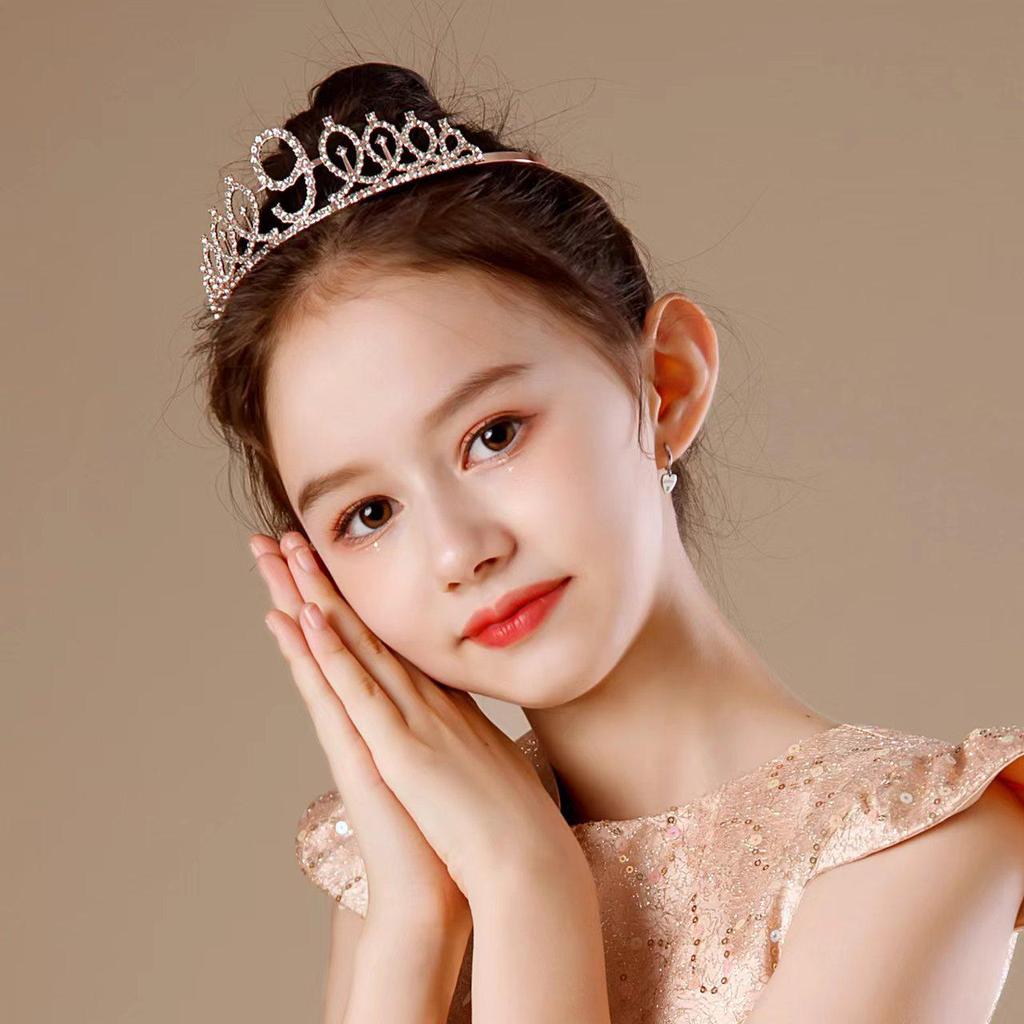 Children's Birthday Party Set: Crown, Balloons, Candles, Cake Toppers for Ages 1-4