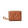 Versatile Embroidered Love Women's Wallet Zipper Buckle PU Leather Card Bag Large Capacity Mini Clutch Ladies