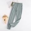 Japanese Pajamas Women Spring and Autumn Home Pants Cotton Washed Double Gauze Loose Comfortable Trousers Casual Pants