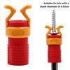 Generic Plastic Screw Holder Clamper Fixing Set Clamper Screw Bits Fixed Sleeve Woodworking Drill Tools Screwdriver Blade