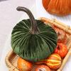 Artificial Halloween Handmade Soft Stuffed Pumpki Plush Throw Pillows Velvet Pillow Pumpkins Decor