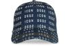 DSQUARED2 icon branded denim cap BLU
