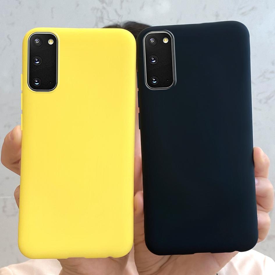 Для Samsung Galaxy S20 2020 Чехол Роскошный Жидкий Силикон Мягкий Защитный Чехол-Оболочка Для Samsung S20 S 20 SM-G980F GalaxyS20 Capa