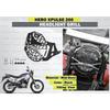 Black "Headlight Grill Black Powder Coated" Fit for Hero Xpulse 200
