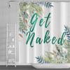 Get Naked Цветочная Шторка для Душа Бордовые Цветы Блестящие Кисточки Травы Бордовый Фон Водонепроницаемая Ткань Декор для Ванной Комнаты Ванны