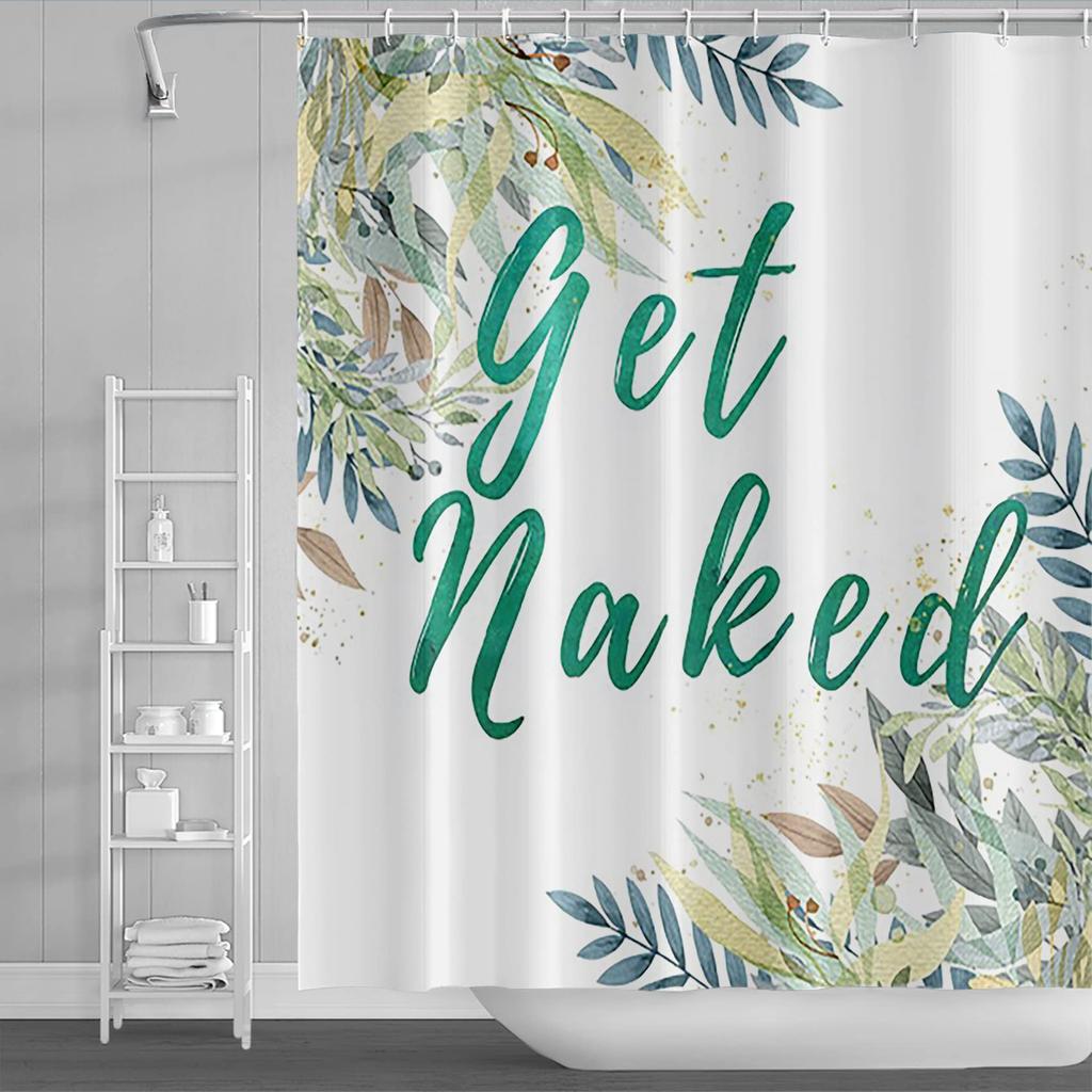 Get Naked Цветочная Шторка для Душа Бордовые Цветы Блестящие Кисточки Травы Бордовый Фон Водонепроницаемая Ткань Декор для Ванной Комнаты Ванны